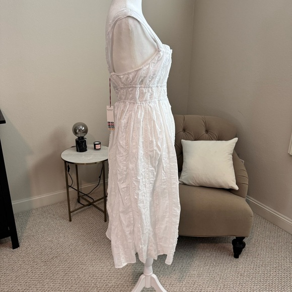 NWT Ciao Lucia CLARA Dress in WHITE NOVELTY LACE COTTON Size M Medium - Picture 8 of 14